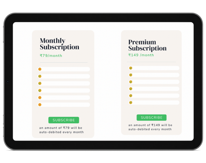 Subscription Payments